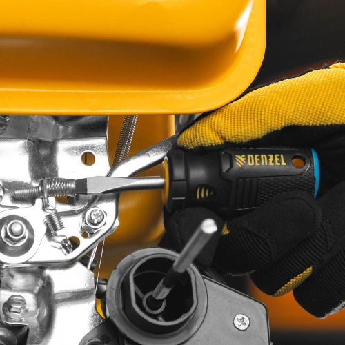 Отвертка, SL6x38 мм, S2, 3к рукоятка Denzel по ценам производителя в Екатеринбурге с доставкой по всей России