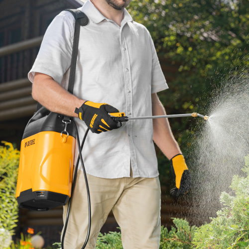 Опрыскиватель аккумуляторный D-5LI, 5 л, Li-Ion акк., 12 В, 2 Ач Denzel по ценам производителя в Екатеринбурге с доставкой по всей России