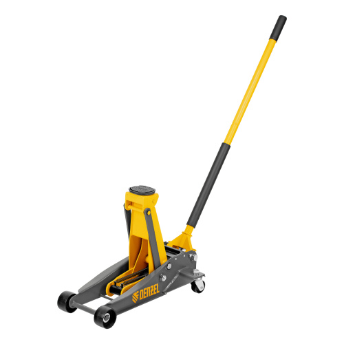 Домкрат гидравлический подкатной, 3 т, 125-470 мм, быстрый подъем, проф. Denzel по ценам производителя в Екатеринбурге с доставкой по всей России