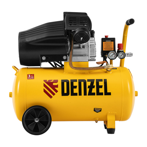 Компрессор воздушный прям. привод DCV1800/50, 1,8 кВт, 50 литров, 320 л/мин Denzel по ценам производителя в Екатеринбурге с доставкой по всей России