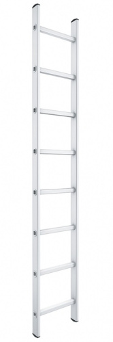 Лестница приставная алюминиевая 1*8 по ценам производителя в Екатеринбурге с доставкой по всей России