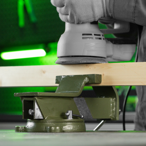 Тиски слесарные, 125 мм, стальные, поворотные Сибртех по ценам производителя в Екатеринбурге с доставкой по всей России