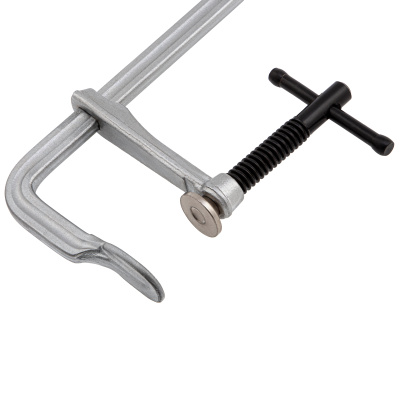 Струбцина F-образная, 80x400мм, кованая Denzel по ценам производителя в Екатеринбурге с доставкой по всей России