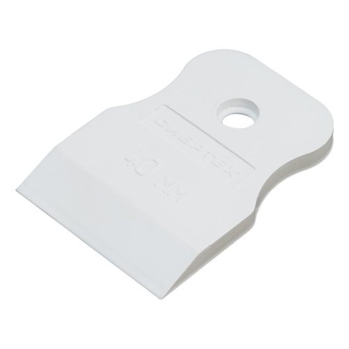 Шпатель, белая резина, 40 мм Сибртех по ценам производителя в Екатеринбурге с доставкой по всей России