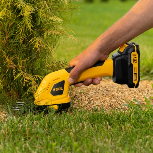 Ножницы-кусторез аккумуляторные GS-20, Li-Ion, 20 В Denzel по ценам производителя в Екатеринбурге с доставкой по всей России