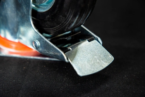 Колесо поворотное резина SRCLb 55 125 мм с тормозом (N) по ценам производителя в Екатеринбурге с доставкой по всей России