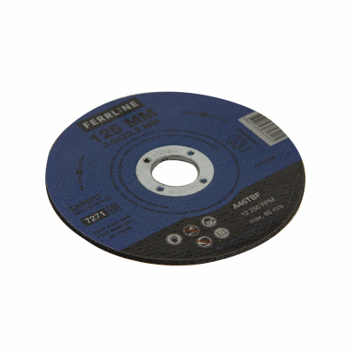 Круг отрезной по металлу FerrLine Expert 125 х 3 х 22,2 мм A46TBF купить в Москве с доставкой по всей России | ProtosMarket.ru