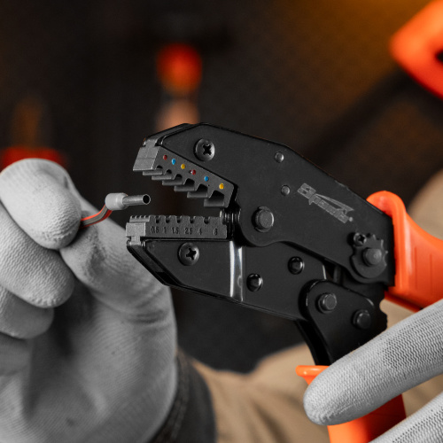 Клещи, 0.5-6 мм, для обжима электрокабеля Sparta по ценам производителя в Екатеринбурге с доставкой по всей России