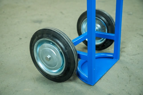 Тележка для газовых баллонов TOR ГБ-1, 1 баллон (литые колеса 250мм) по ценам производителя в Екатеринбурге с доставкой по всей России