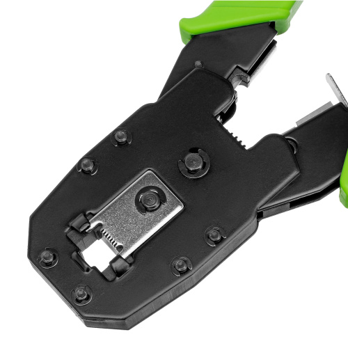 Клещи для обжима телефонных и компьютерных клемм 4P, 6P, 8P, функция обрезания проводов Сибртех по ценам производителя в Екатеринбурге с доставкой по всей России