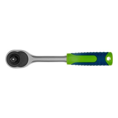 Ключ-трещотка 3/8", 45 зубьев, с быстрым сбросом, матовый хром Сибртех по ценам производителя в Екатеринбурге с доставкой по всей России