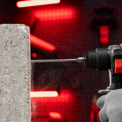 Бур по бетону, 5 x 160 мм, SDS PLUS c крестовой пластиной Matrix по ценам производителя в Екатеринбурге с доставкой по всей России