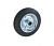 Колесо литая резина C 63 160 мм без втулки, чашек и болта (N) по ценам производителя в Екатеринбурге с доставкой по всей России