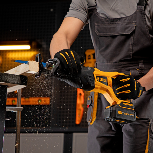 Пила сабельная аккумуляторная бесщет BRC-120-0,  18В Li-Ion Denzel по ценам производителя в Екатеринбурге с доставкой по всей России