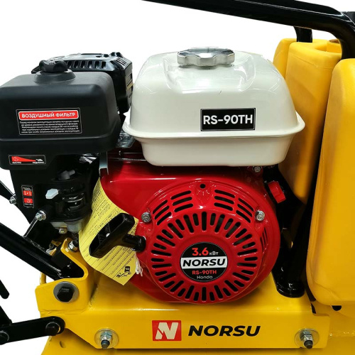 Виброплита бензиновая прямоходная NORSU RF-90TH (колесный комплект, бак для воды) по ценам производителя в Екатеринбурге с доставкой по всей России