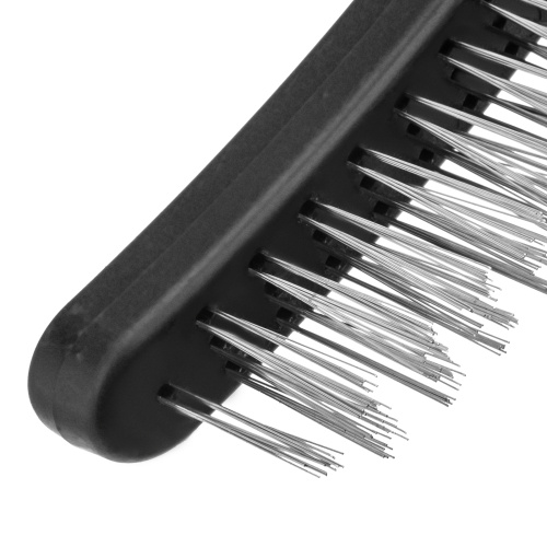 Щетка трехрядная металлическая с пластмассовой ручкой Sparta по ценам производителя в Екатеринбурге с доставкой по всей России