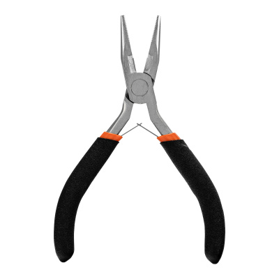 Длинногубцы прямые Mini, 130 мм, никелированные, авторазжим Sparta по ценам производителя в Екатеринбурге с доставкой по всей России