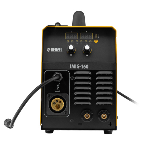 Аппарат инвертор. полуавтомат. cварки IMIG-160 Synergy, 160 А, ПВ 60%, катушка 5 кг Denzel по ценам производителя в Екатеринбурге с доставкой по всей России