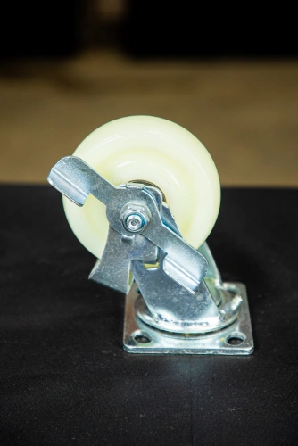 Колесо большегрузное поворотное SCdnb 55 125 мм полипропиленовое с тормозом по ценам производителя в Екатеринбурге с доставкой по всей России