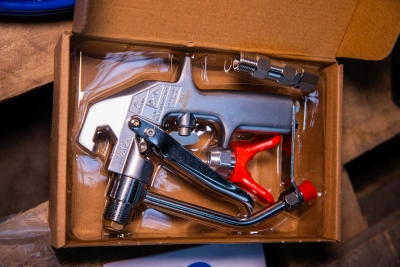 Окрасочный аппарат поршневой 320 бар, 3 кВт,  220 В TOR GD-1095 купить в Москве с доставкой по всей России | ProtosMarket.ru