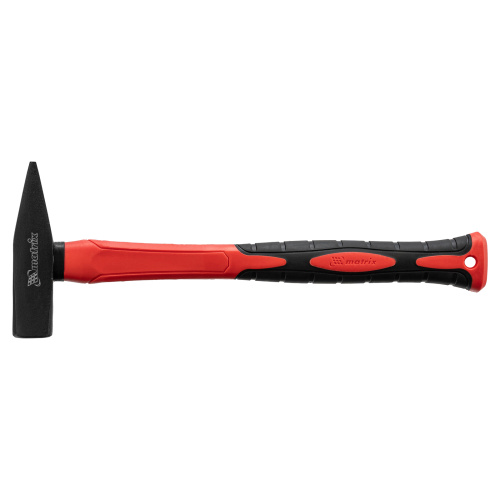 Молоток слесарный optimal, 500 г, фибергласовая обрезиненная рукоятка, квадратный боек Matrix по ценам производителя в Екатеринбурге с доставкой по всей России