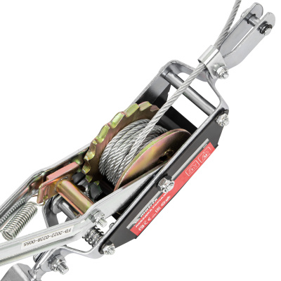 Лебедка рычажная, тяга 2 т, подъем 0.8 т, одинарное храповое колесо Matrix по ценам производителя в Екатеринбурге с доставкой по всей России