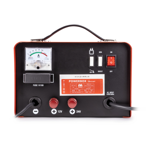 Пуско-зарядное устройство KVAZARRUS PowerBox 50M START купить в Москве с доставкой по всей России | ProtosMarket.ru