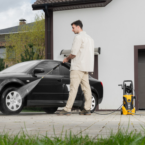 Моечная машина высокого давления R-165D, 2200 Вт, 165 бар, 7 л/мин, с барабаном Denzel по ценам производителя в Екатеринбурге с доставкой по всей России