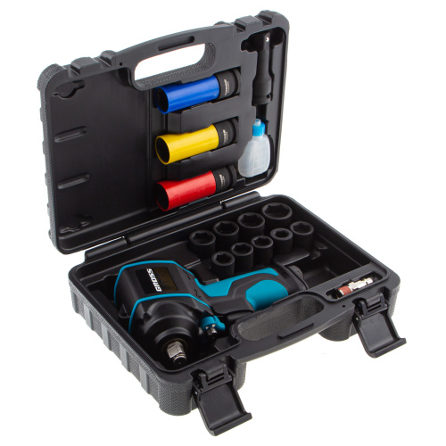 Гайковерт пневматический ударный G985K2, 1/2, 610Нм 9000 об/мин, с набором 17 предметов Gross по ценам производителя в Екатеринбурге с доставкой по всей России