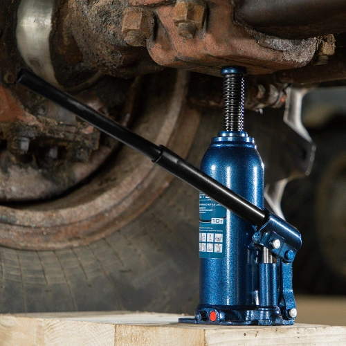 Домкрат гидравлический бутылочный, 10 т, h подъема 222-447 мм Stels по ценам производителя в Екатеринбурге с доставкой по всей России