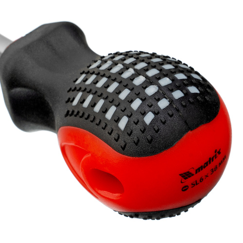 Отвертка Fusion, SL6 х 38 мм, CrV, трехкомпонентная рукоятка "Anti slip" Matrix по ценам производителя в Екатеринбурге с доставкой по всей России