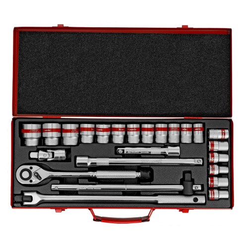 Набор торцевых головок с трещоткой 1/2", 24 предмета Matrix по ценам производителя в Екатеринбурге с доставкой по всей России