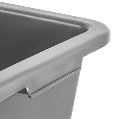 Таз прямоугольный строительный усиленный, 80 л Matrix по ценам производителя в Екатеринбурге с доставкой по всей России