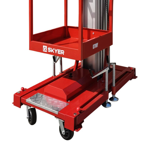 Одномачтовый подъемник SKYER GTWY9-100 AC/DC по ценам производителя в Екатеринбурге с доставкой по всей России