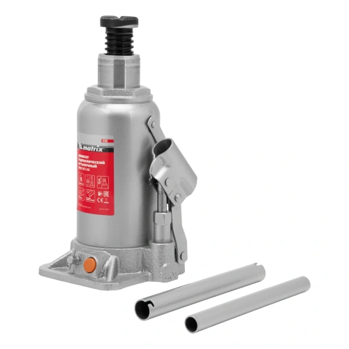 Домкрат гидравлический бутылочный, 16 т, h подъема 230-460 мм Matrix по ценам производителя в Екатеринбурге с доставкой по всей России