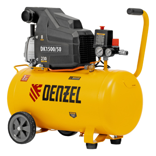 Компрессор воздушный DK1500/50, Х-PRO 1.5 кВт, 230 л/мин, 50 л Denzel по ценам производителя в Екатеринбурге с доставкой по всей России