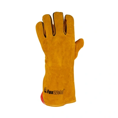 Краги кожаные термостойкие FOXWELD "Защитник" КС-03 по ценам производителя в Екатеринбурге с доставкой по всей России