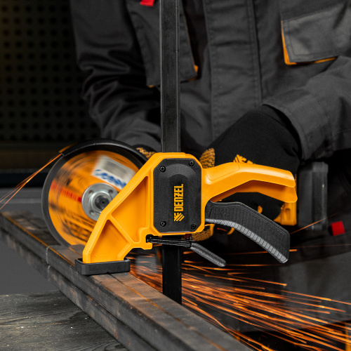 Струбцина F-образная, быстрозажимная, 300 х 80 мм, усиленный нейлоновый корпус Denzel по ценам производителя в Екатеринбурге с доставкой по всей России