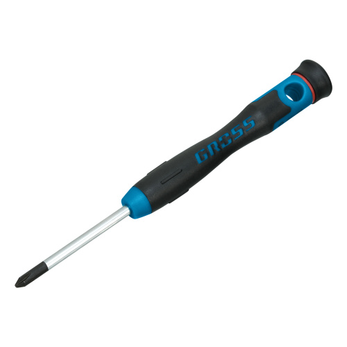 Набор отверток для точной механики, CrMo, двухкомпонентные рукоятки, 6 шт, пластиковый бокс Gross по ценам производителя в Екатеринбурге с доставкой по всей России