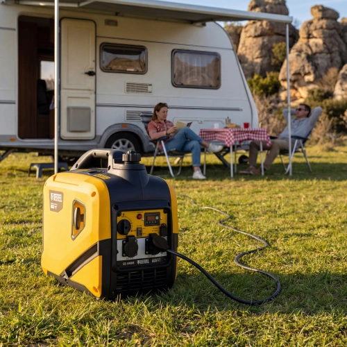 Генератор инверторный GS-3000iS, 3,0 кВт, 230 В, закрытый корпус, ручной старт DENZEL по ценам производителя в Екатеринбурге с доставкой по всей России