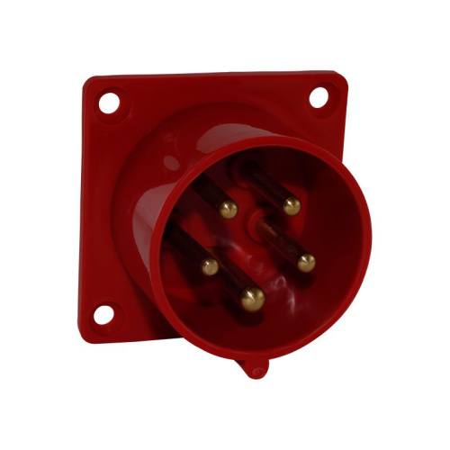 Разъем 380В, 5pin, пластик, для люльки ZLP (щитовая часть), папа по ценам производителя в Екатеринбурге с доставкой по всей России