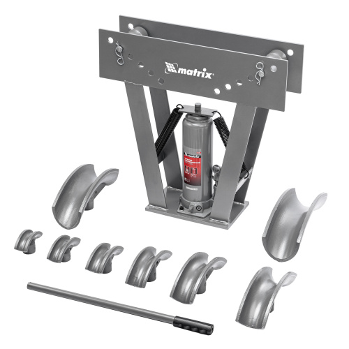 Трубогиб гидравлический, 1/2-3", 15 т, в комплекте с башмаками Matrix по ценам производителя в Екатеринбурге с доставкой по всей России