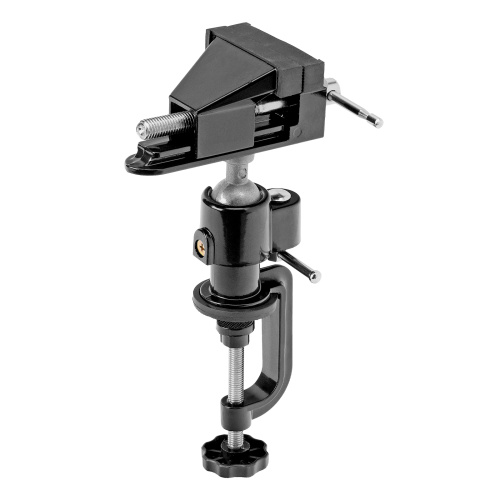 Тиски настольные, многофункциональные, сменная насадка, хомут для дрели, шарнирный механизм, 70 мм Matrix по ценам производителя в Екатеринбурге с доставкой по всей России