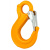 Крюк с проушиной и защелкой 8 т, размер 16 - 8 по ценам производителя в Екатеринбурге с доставкой по всей России Крюк с проушиной и защелкой 8 т, размер 16 - 8 по ценам производителя в Екатеринбурге с доставкой по всей России