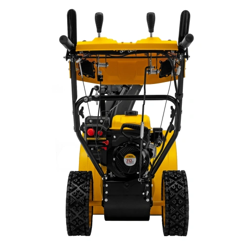 Бензиновая снегоуборочная машина SBM 610S PRO, 212 cc, электростартер, фара, обогрев Denzel по ценам производителя в Екатеринбурге с доставкой по всей России
