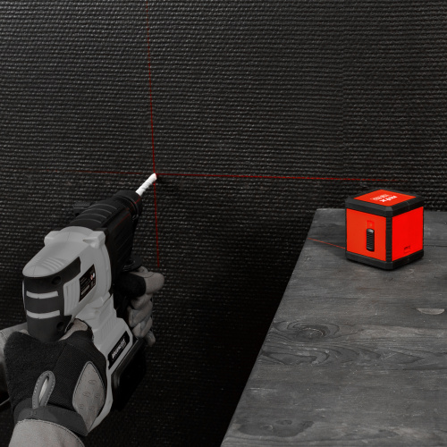 Лазерный уровень XQB RED Basic SET, 10 м, красный луч, батарейки, резьба 1/4" MTX по ценам производителя в Екатеринбурге с доставкой по всей России