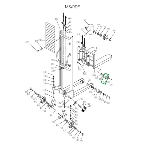 Ролик каретки для MS1016/RDF1016 по ценам производителя в Екатеринбурге с доставкой по всей России