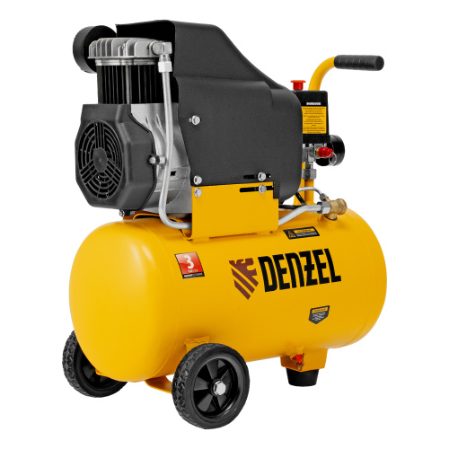 Компрессор воздушный DLC1300/24 безмасляный 1.3 кВт, 24 литра, 206 л/мин Denzel по ценам производителя в Екатеринбурге с доставкой по всей России