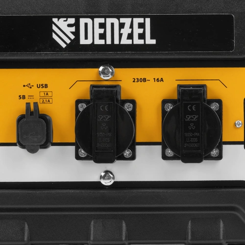 Генератор бензиновый PS 33, 3.3 кВт, 230 В, 15 л, ручной стартер Denzel по ценам производителя в Екатеринбурге с доставкой по всей России