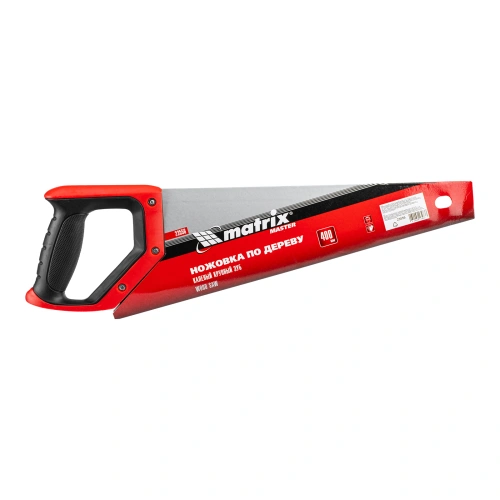 Ножовка по дереву, 400 мм, зуб 2D, каленый крупный зуб 5-6 TPI, двухкомпонентная рукоятка Matrix по ценам производителя в Екатеринбурге с доставкой по всей России